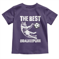 The Best Cat Goalkeeper Toddler T Shirt Soccer Player Gift