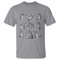 Funny Cat Soccer Player T Shirt Gift For Soccer Lovers