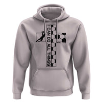 I Can Do All Things Through Soccer Christian Faith Gift Hoodie
