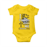 Soccer Christian Gift Baby Onesie I Can Do All Things Through Christ
