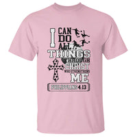 Soccer Christian Gift T Shirt I Can Do All Things Through Christ