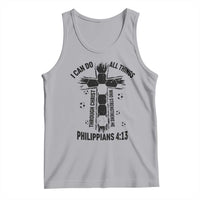I Can Do All Things Through Christ Tank Top Christian Soccer Faith