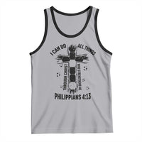 I Can Do All Things Through Christ Tank Top Christian Soccer Faith