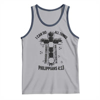 I Can Do All Things Through Christ Tank Top Christian Soccer Faith