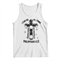 I Can Do All Things Through Christ Tank Top Christian Soccer Faith