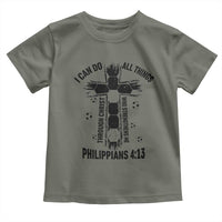 I Can Do All Things Through Christ Toddler T Shirt Christian Soccer Faith