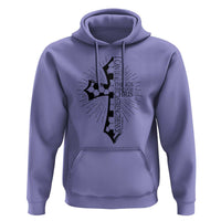 I Can Do All Things Through Christ Hoodie Christian Soccer Cross Gift