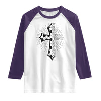 I Can Do All Things Through Christ Raglan Shirt Christian Soccer Cross Gift