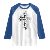 I Can Do All Things Through Christ Raglan Shirt Christian Soccer Cross Gift