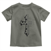 I Can Do All Things Through Christ Toddler T Shirt Christian Soccer Cross Gift