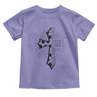 I Can Do All Things Through Christ Toddler T Shirt Christian Soccer Cross Gift