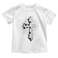 I Can Do All Things Through Christ Toddler T Shirt Christian Soccer Cross Gift