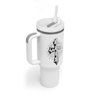 I Can Do All Things Through Christ Tumbler With Handle Christian Soccer Cross Gift
