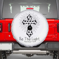 Be The Light Matthew 5 14 Spare Tire Cover Christian Soccer Faith Gift
