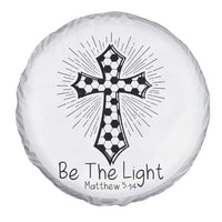 Be The Light Matthew 5 14 Spare Tire Cover Christian Soccer Faith Gift