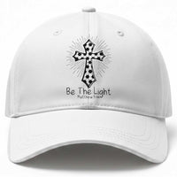 Be The Light Matthew 5 14 Baseball Cap Christian Soccer Faith Gift
