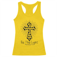 Be The Light Matthew 5 14 Racerback Tank Top Christian Soccer Faith Gift
