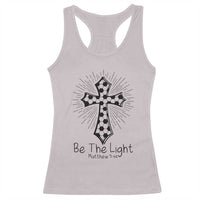 Be The Light Matthew 5 14 Racerback Tank Top Christian Soccer Faith Gift