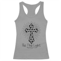 Be The Light Matthew 5 14 Racerback Tank Top Christian Soccer Faith Gift