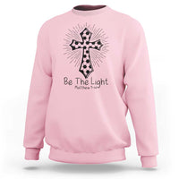 Be The Light Matthew 5 14 Sweatshirt Christian Soccer Faith Gift