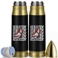 He Is Rizzin Bullet Tumbler Funny Christian Soccer Lover Gift