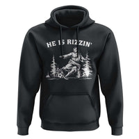 He Is Rizzin Hoodie Christian Soccer Funny Gift For Believers