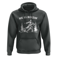 He Is Rizzin Hoodie Christian Soccer Funny Gift For Believers