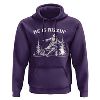 He Is Rizzin Hoodie Christian Soccer Funny Gift For Believers