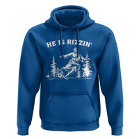 He Is Rizzin Hoodie Christian Soccer Funny Gift For Believers