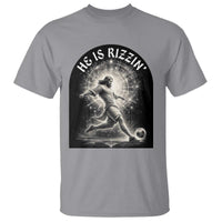 He Is Rizzin T Shirt Funny Christian Faith Soccer Player Gift