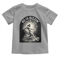 He Is Rizzin Toddler T Shirt Funny Christian Faith Soccer Player Gift