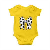 All I Need Is God Faith And Soccer Baby Onesie Christian Gift