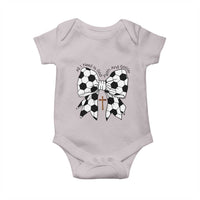 All I Need Is God Faith And Soccer Baby Onesie Christian Gift