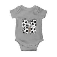 All I Need Is God Faith And Soccer Baby Onesie Christian Gift