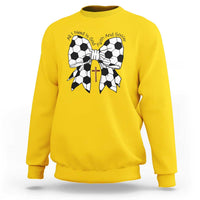 All I Need Is God Faith And Soccer Sweatshirt Christian Gift