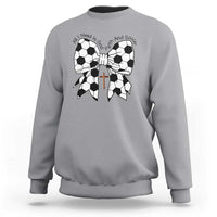 All I Need Is God Faith And Soccer Sweatshirt Christian Gift