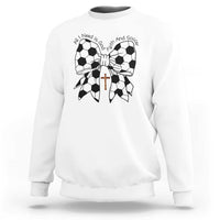 All I Need Is God Faith And Soccer Sweatshirt Christian Gift
