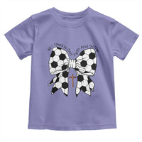 All I Need Is God Faith And Soccer Toddler T Shirt Christian Gift