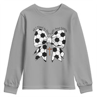 All I Need Is God Faith And Soccer Youth Sweatshirt Christian Gift