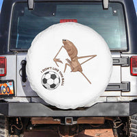 Funny Marcus The Worm Soccer Lover Spare Tire Cover I Do Not Like This Ball