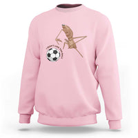 Funny Marcus The Worm Soccer Lover Sweatshirt I Do Not Like This Ball