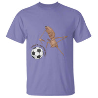 Funny Marcus The Worm Soccer Lover T Shirt I Do Not Like This Ball