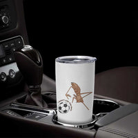Funny Marcus The Worm Soccer Lover Tumbler Cup I Do Not Like This Ball