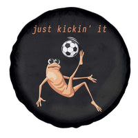 Funny Marcus The Worm Soccer Lover Spare Tire Cover Just Kickin It
