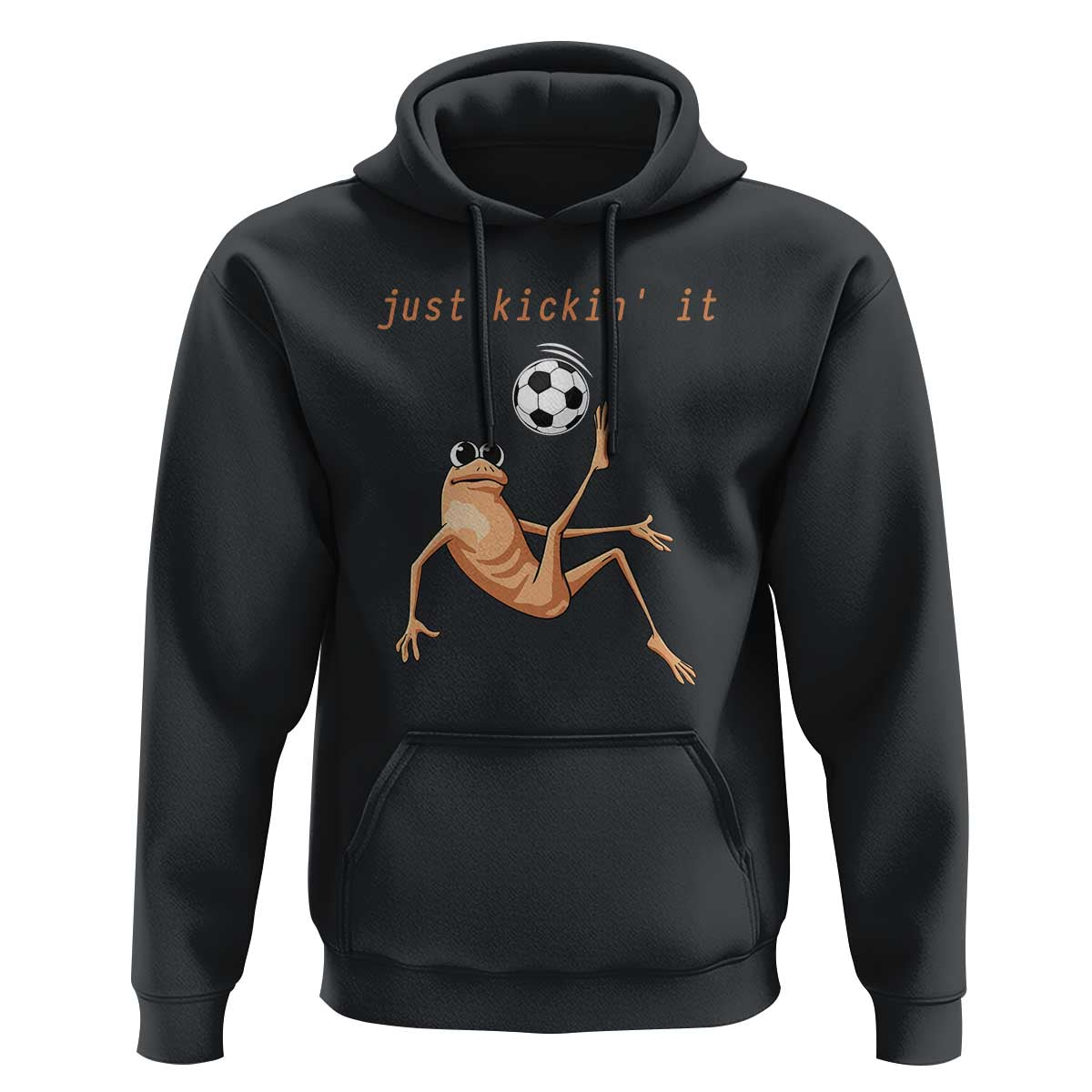 Funny Marcus The Worm Soccer Lover Hoodie Just Kickin It