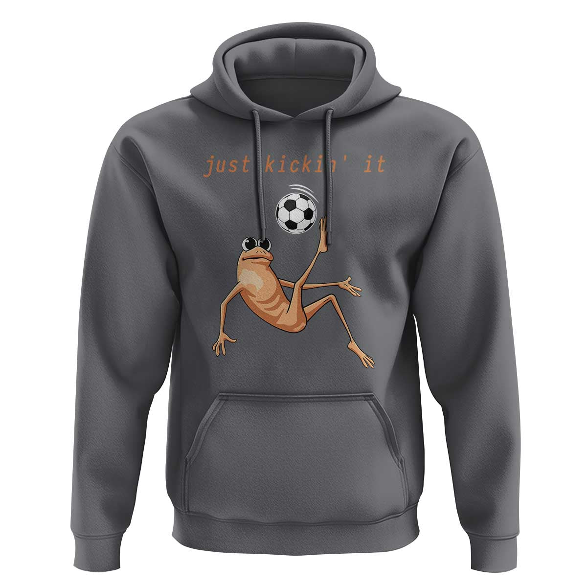Funny Marcus The Worm Soccer Lover Hoodie Just Kickin It