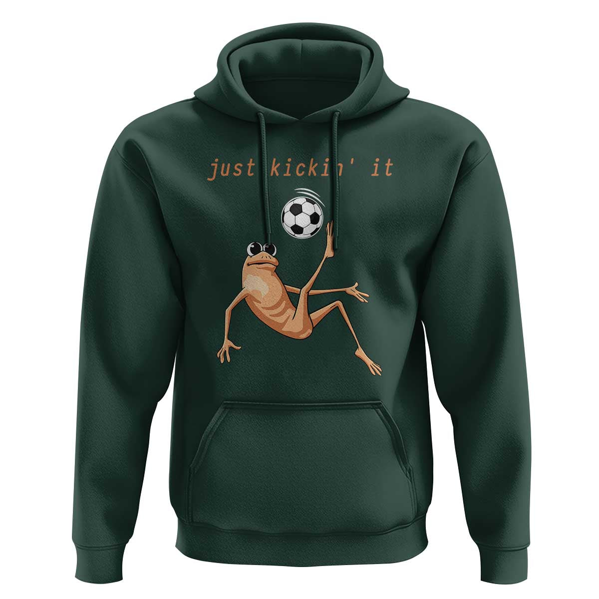 Funny Marcus The Worm Soccer Lover Hoodie Just Kickin It