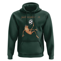 Funny Marcus The Worm Soccer Lover Hoodie Just Kickin It