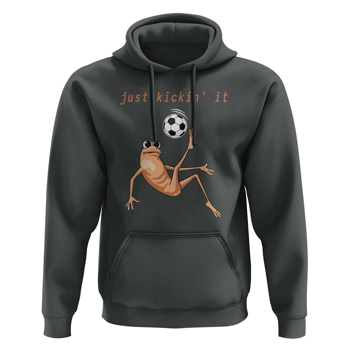 Funny Marcus The Worm Soccer Lover Hoodie Just Kickin It