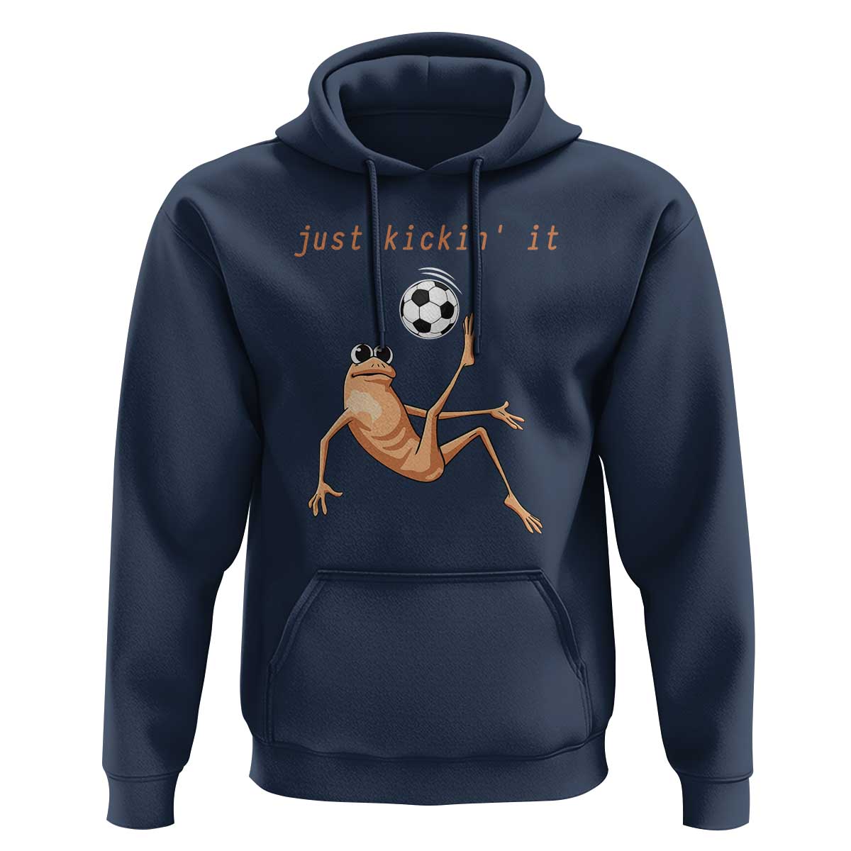 Funny Marcus The Worm Soccer Lover Hoodie Just Kickin It